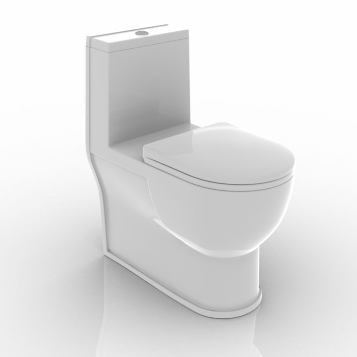 Duravit Commode Toilet 3d model