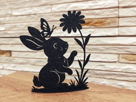 Easter 3D Decoration – Bunny 3d model