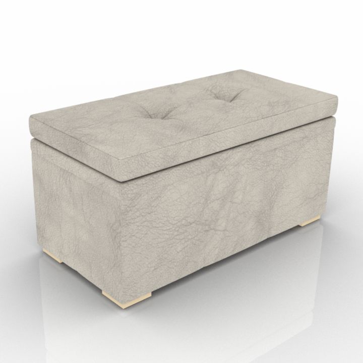 EllaMebel Archiday Ottoman 3d model