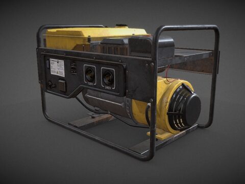 Generator 3d model