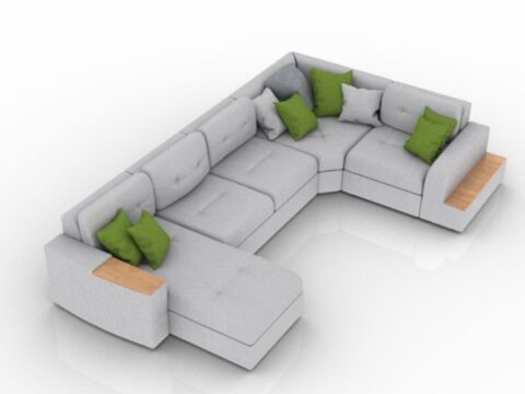 Hausmobel Sheridans Sofa 3d model