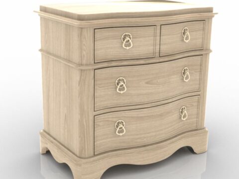 Hooker Furniture 5325-90016 Commode 3d model