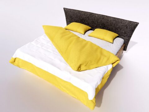 Hulsta Lunis Bed 3d model