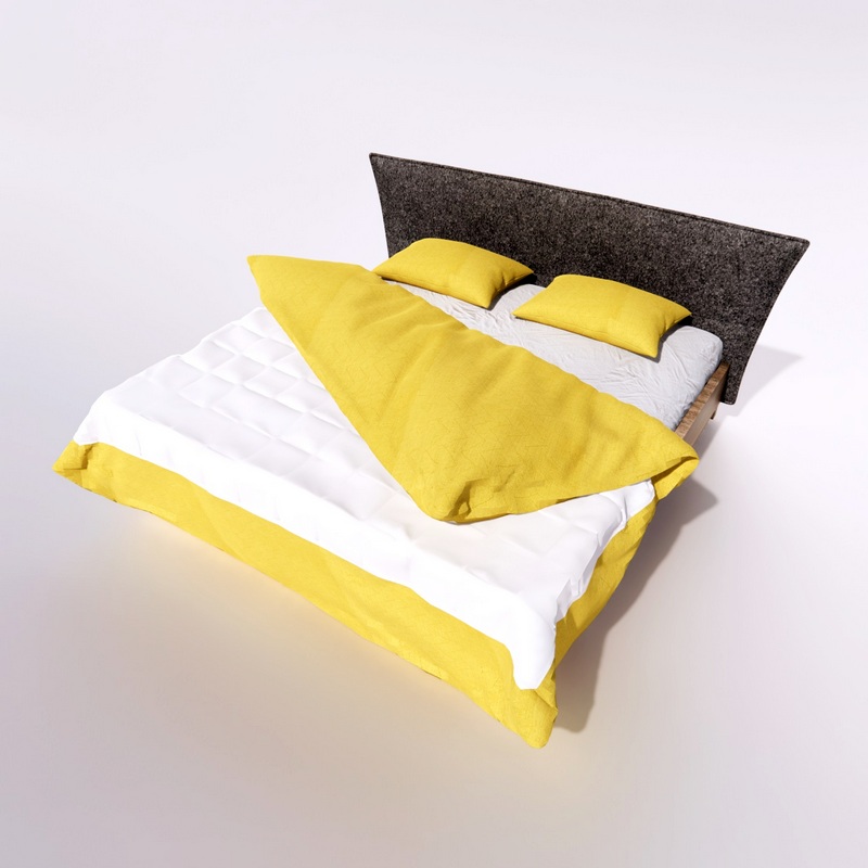 Hulsta Lunis Bed 3d model