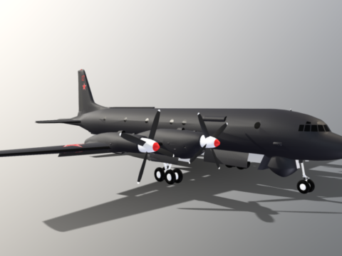 Ilyushin IL-38N 3d model