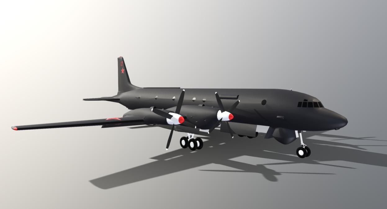 Ilyushin IL-38N 3d model