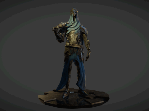 Knight Artorias 3d model
