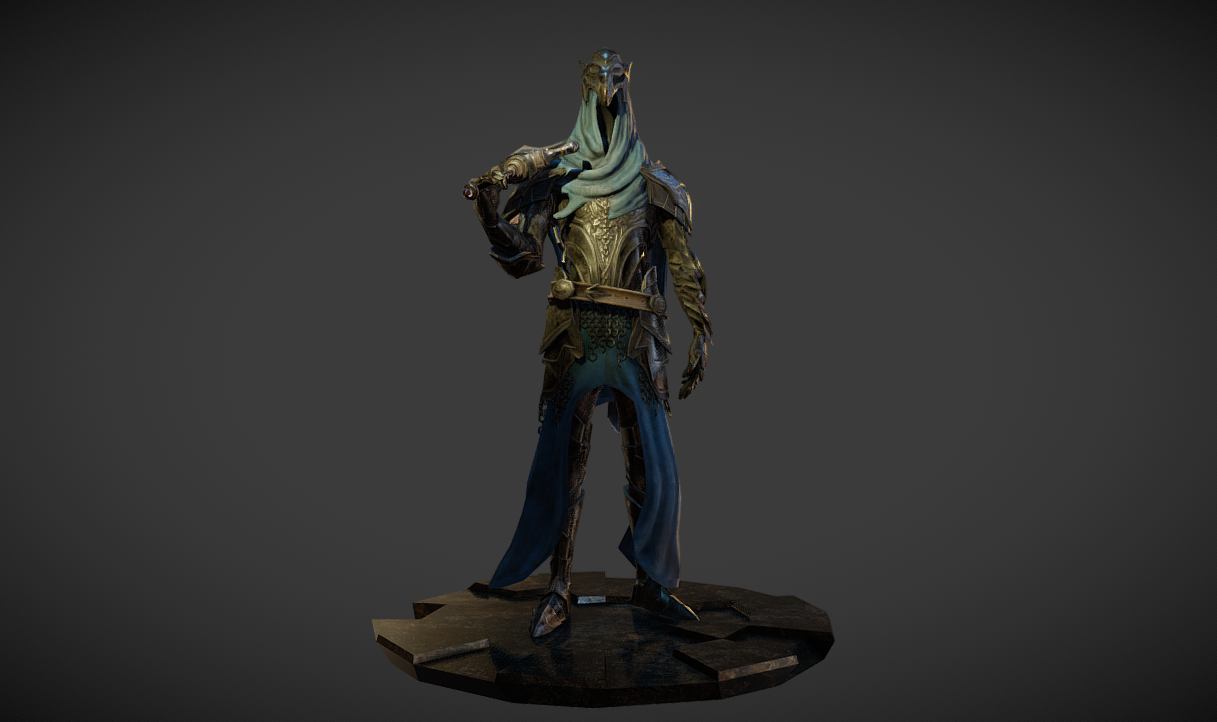 Knight Artorias 3d model