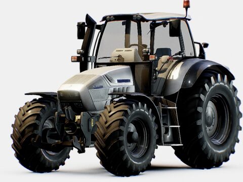 Lamborghini Tractor R6 125 DCR 3d model