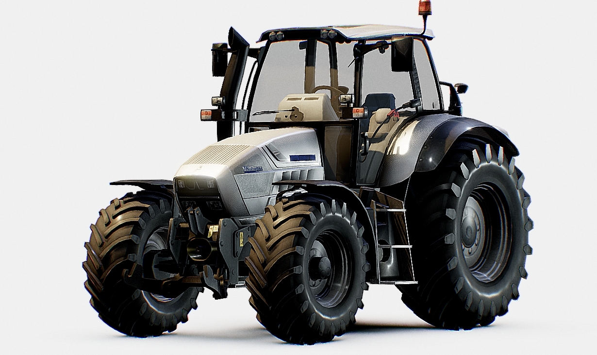 Lamborghini Tractor R6 125 DCR 3d model