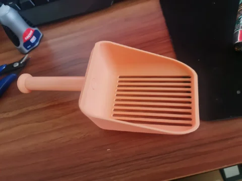 Litter tray scoop 3d model