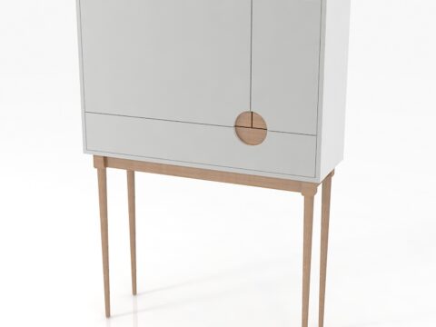 Locker Aperture Cabinet 3d model