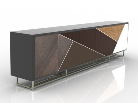 Locker Baxter Draga & Aurel Commode 3d model