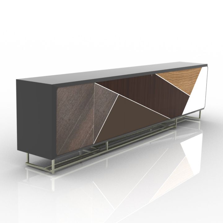 Locker Baxter Draga & Aurel Commode 3d model
