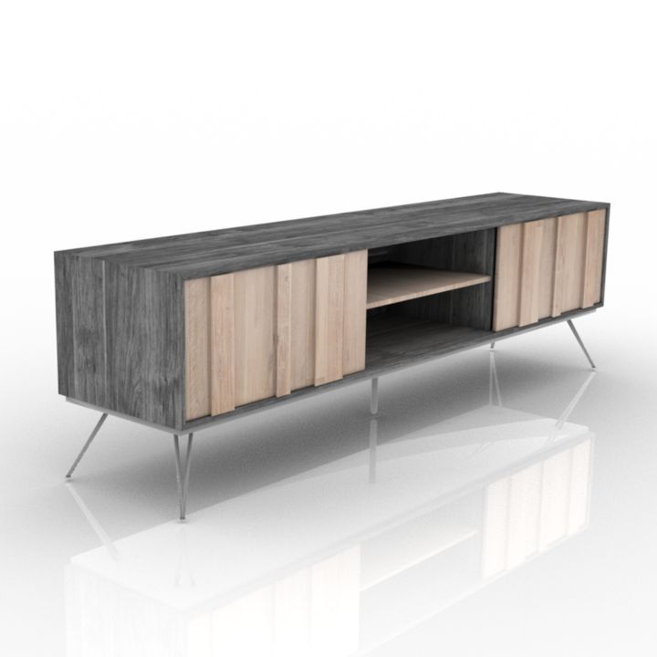 Locker Casterly - Reed TV console 20m 3d model
