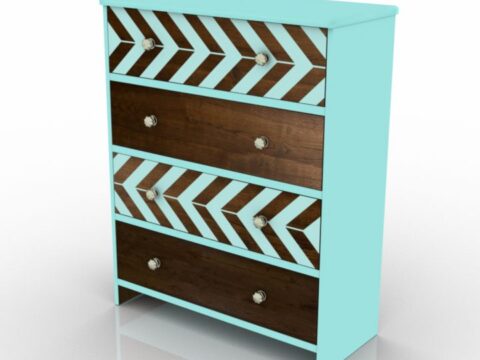 Locker Commode GM 3d model
