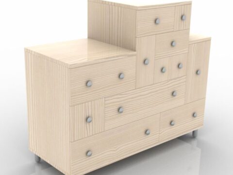 Locker Helen Johansson Commode 3d model