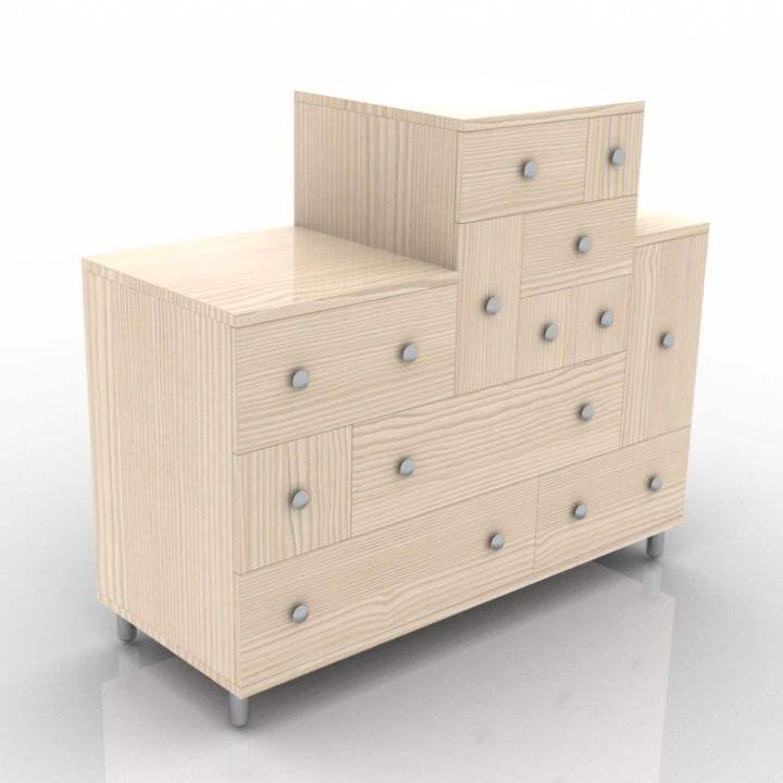 Locker Helen Johansson Commode 3d model