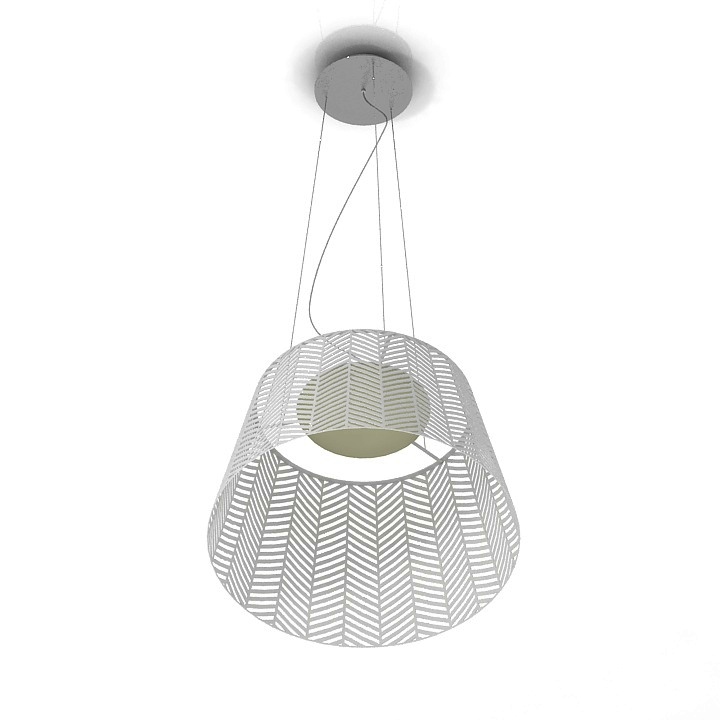 Luster Alma Light Spike Chandelier 3d model