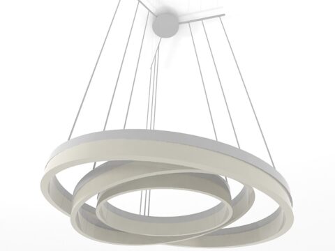 Luster Chandelier 3d model