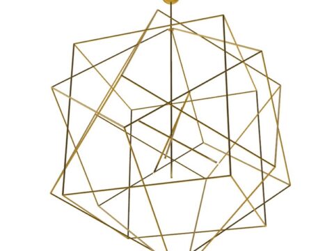 Luster Hubert le Gall - Polyedres Chandelier 3d model