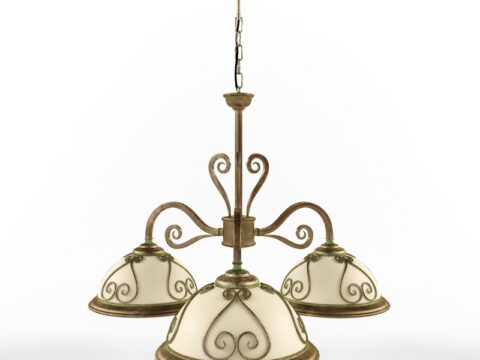 Luster Kemar Verda VE3 Chandelier 3d model