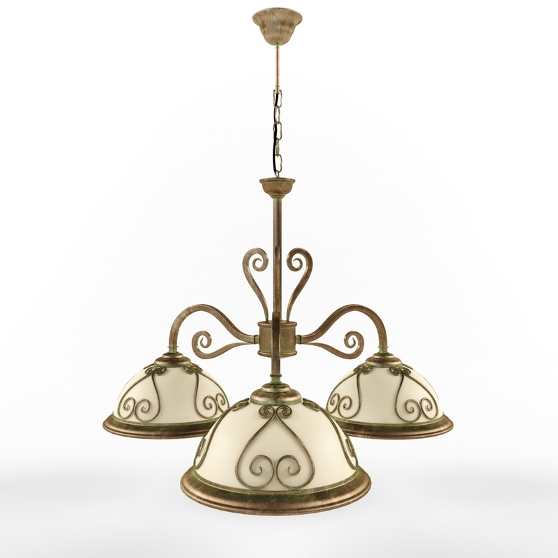 Luster Kemar Verda VE3 Chandelier 3d model