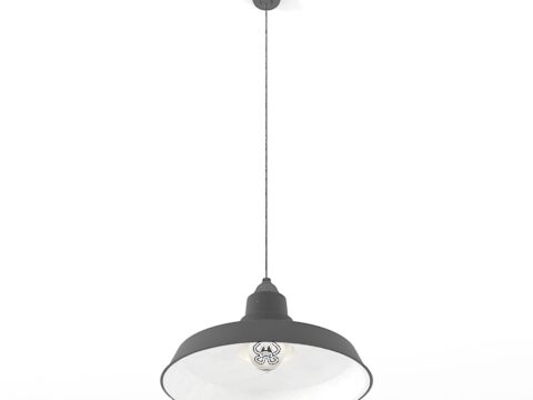 Luster Loft Chandelier Lamp 3d model