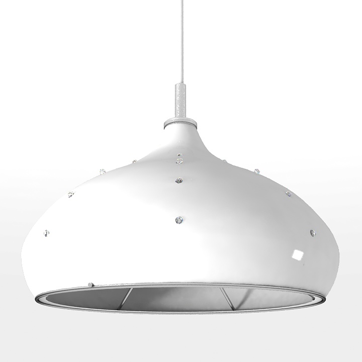 Luster Masiero Luxury Grace White Grace-S1 White Grace S1 Chandelier 3d model