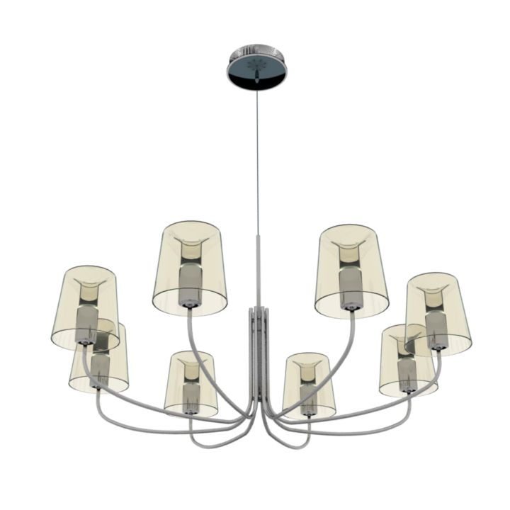 Luster NOVENTA Eglo Chandelier 3d model