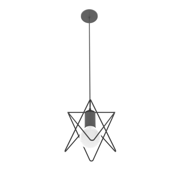 Luster Nordic IKEA Chandelier 3d model