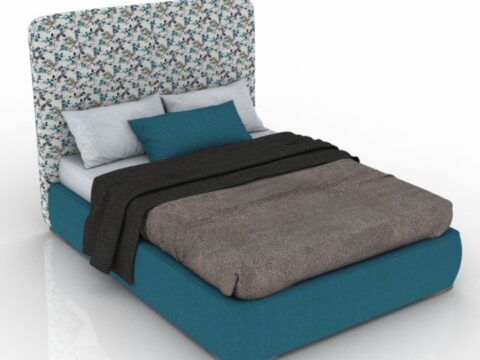 META DESIGN MIRRA art 352box Bed 3d model