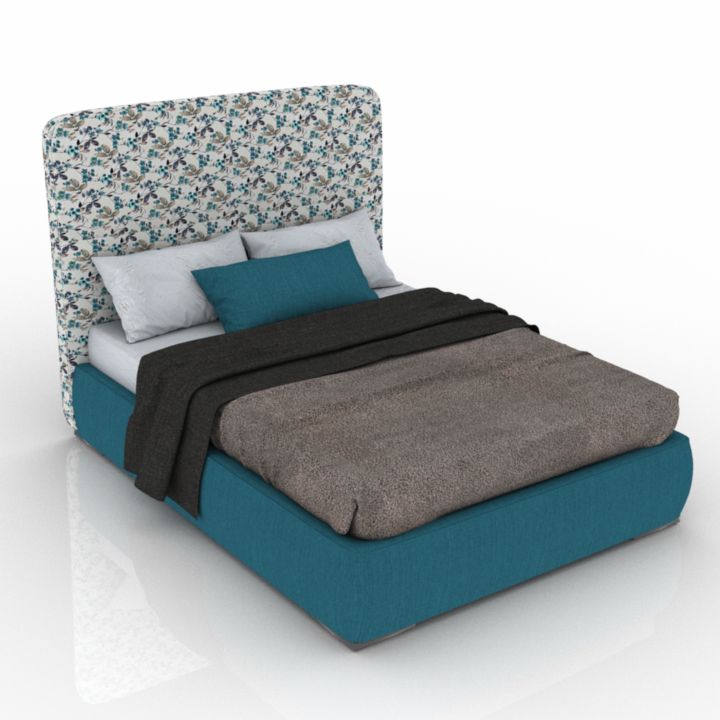 META DESIGN MIRRA art 352box Bed 3d model