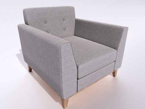 ML Mendel Armchair 3d model