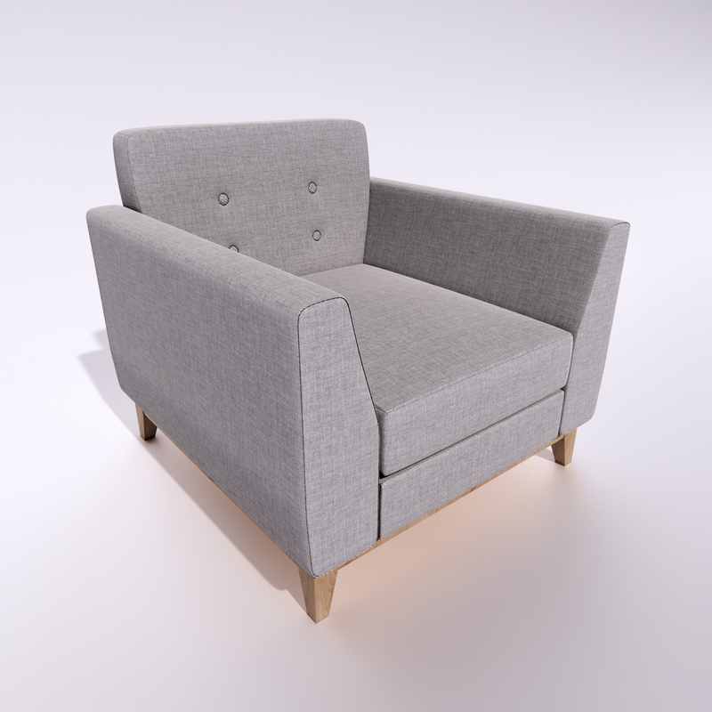ML Mendel Armchair 3d model