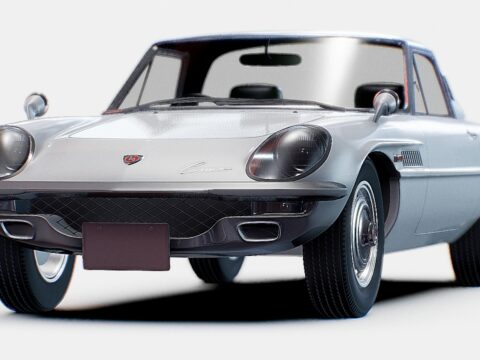 Mazda Cosmo 1967 3d model