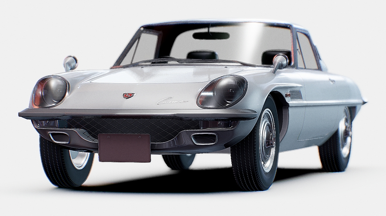Mazda Cosmo 1967 3d model