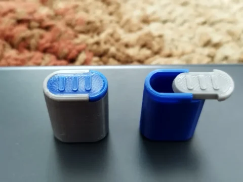 Micro Pill Box 3d model