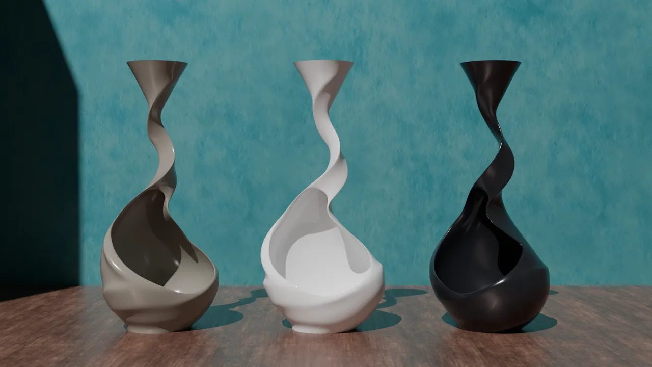 Modern Tea Light Candle Holder Decoration 3d model