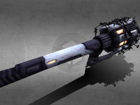 Nail mace 3d model