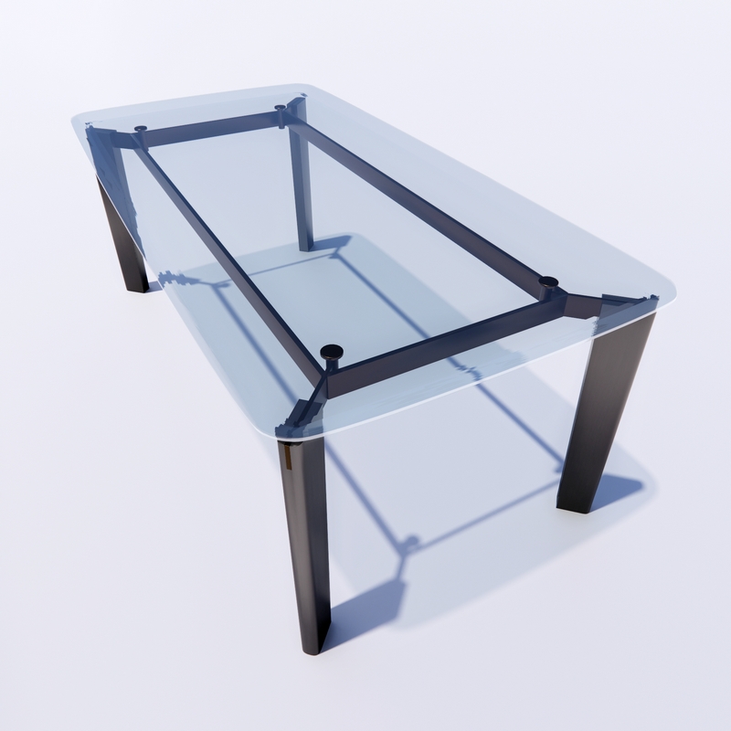 Natuzzi Sonata and B&B ITALIA Oska Table 3d model