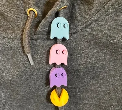 Pacman Beads 3d model