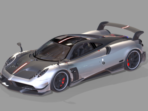 Pagani Huayra BC 3d model