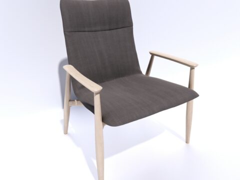 Pedrali MALMO Chair 3d model