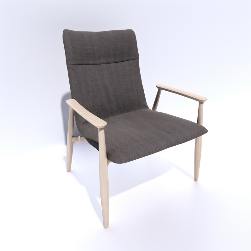 Pedrali MALMO Chair 3d model