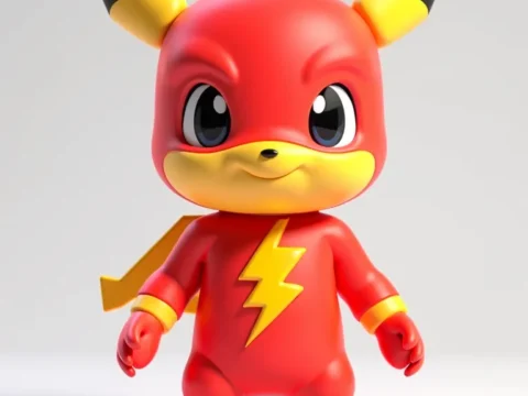 Pica-Flash 3d model