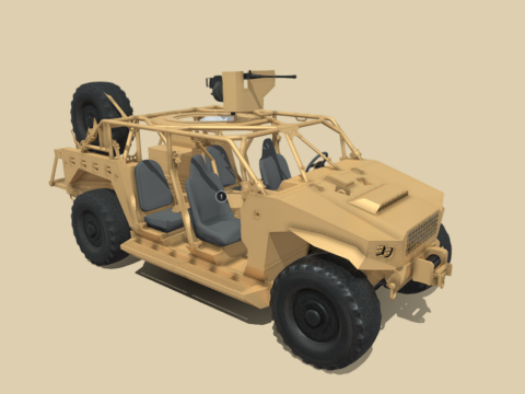 Polaris Dune Buggy 3d model