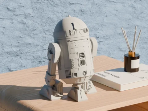R2D2 - Star Wars Home Decor 3d model