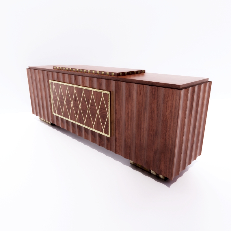RUHLMANN commode ART DECO 3d model