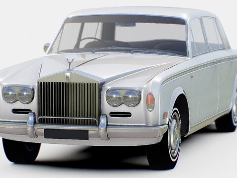 Rolls Royce Silver Shadow 1965 3d model